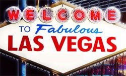 Las Vegas skylt