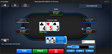 888 Poker mobil screenshot 2