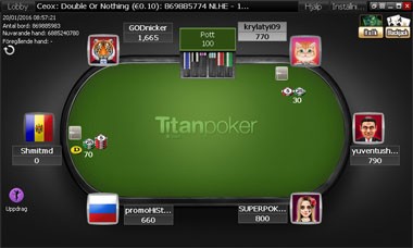 Titan Poker klient